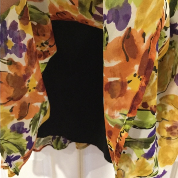 Voir Voir Floral Fit and Flare Dress - Picture 4 of 7